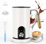 Automatinis elektrinis pieno putų plakiklis ir &scaron;ildytuvas, 350 ml, 5 režimai