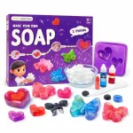 Muilo gamybos rinkinys vaikams Soap Factory, kūrybinis edukacinis komplektas