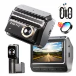 Automobilinė vaizdo kamera DDPAI Z90 Pro 4K HDR, priekinė ir galinė, su hardwire komplektu