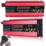 Sunkvežimio inverteris 24V į 230V, 1100W/2200W, gryno sinuso banga