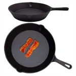 Ketaus keptuvė 20 cm, tinkama indukcijai, griliui ir židiniui