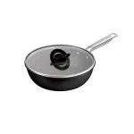 Gili keptuvė su dangčiu Tefal Experience, 24 cm, nelimpanti Fusion Core 9X
