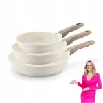 Keptuvių rinkinys indukcijai ir keramikai Konighoffer Rosti 20/24/28 cm, tinka dujoms