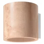 Sieninis &scaron;viestuvas ORBIS, natūrali mediena, Sollux Lighting