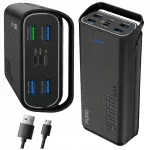 I&scaron;orinė baterija 40000mAh, greitas įkrovimas, PD, QC 3.0
