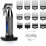 Plaukų kirpimo ma&scaron;inėlė BaByliss Super-X Metal E996E, belaidė, su 12 antgalių