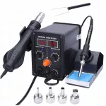 Lituoklio stotelė HOTAIR 8586D III PRO, 2 viename, precizi&scaron;kam litavimui