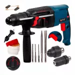 Perforatorius SDS+ 2600W su priedų rinkiniu