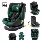 Automobilinė kėdutė TULANO i-Size 0&ndash;36 kg, ISOFIX, 360&deg; pasukama, žalia