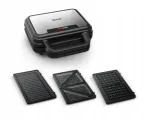 Sumu&scaron;tinių keptuvė TEFAL SW383D10, 3in1, 700 W, vafliams, panini, sumu&scaron;tiniams, 3 plok&scaron;telės