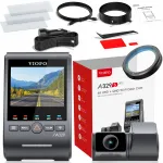 Automobilinė vaizdo registratorius VIOFO A329S 2CH 4K HDR, GPS, WiFi