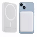 Ne&scaron;iojama baterija POWERBANK, 10000 mAh, su MagSafe, skirta iPhone 11&ndash;15