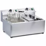 Gastronominė gruzdintuvė Hendi Mastercook, 2x8 l, 7000 W, 230 V