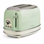 Skrudintuvas Ariete Vintage 155/04, 810 W, 2 riekės, žalios spalvos, galios reguliavimas