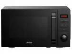 Mikrobangų krosnelė AMICA MMF20E3GB, 20 l, 700 W, juoda, 25,5 cm