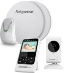 Vaiki&scaron;ka elektroninė auklė BabySense, balta