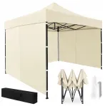 Prekybinis paviljonas 3x3 m su automatine konstrukcija ir 4 sienelėmis