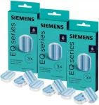 Nukalkinimo tabletės Siemens TZ80002B kavos aparatams, 9 vnt. (3x rinkinys)