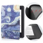 Kindle 11 dėklas, silikoninis, 11 kartos, su 12 pie&scaron;inių motyvais