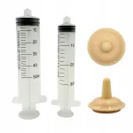 Gyvūnų &scaron;ėrimo &scaron;virk&scaron;tai su žindukais, 30 ml ir 50 ml