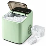 Ledo kubelių gaminimo aparatas CITYBEE, 10 kg/14 val., 1,3 l, žalias, kubeliai per 6 min