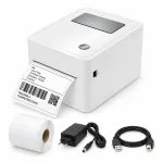 Terminis siuntų lipdukų spausdintuvas su &bdquo;Bluetooth&ldquo;, USB, 203 DPI, 4x6 colių, su rulonu