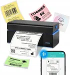 Bluetooth USB etikečių spausdintuvas siuntų lipdukams, 100x150 mm