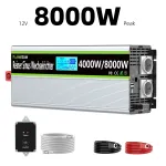 Automobilinis inverteris 12V/230V, 4000W, 8000W maks.
