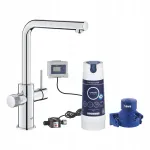 Virtuvinis mai&scaron;ytuvas GROHE BLUE PURE MINTA su i&scaron;traukiamu snapeliu ir filtru 30591000