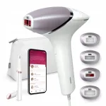 Fotoepiliatorius Philips Lumea 8000 BRI949/00 su 4 antgaliais ir pie&scaron;tuku-trimeriu