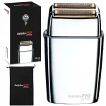 Barzdos ir plaukų skutimosi ma&scaron;inėlė BABYLISS PRO FXFS2E, sidabrinė, su dėklu