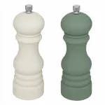 Prieskonių malūnėlių rinkinys, 2 vnt., plastikiniai, 17,5 cm, 6 cm skersmens
