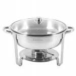 Maisto &scaron;ildytuvas FORGAST FG03204V1, apvalus, 3,5 l, stiklinis dangtis