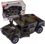 Modelinis automobilis HUMMER HUMVEE su atidaromomis durimis ir garso efektais