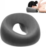 Veido masažo pagalvė, U formos, ergonomi&scaron;ka, su atminties putomis