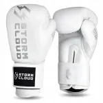 Bokso pir&scaron;tinės StormCloud Cowhide Pro 2.0, balta, 16oz