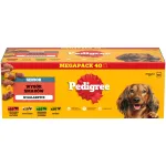 &Scaron;unų konservai vyresniems &scaron;unims PEDIGREE, įvairių skonių, 40 x 100 g, MEGAPACK