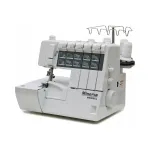 Siuvimo ma&scaron;ina Minerva M4000CL, 5 siūlų coverlock, 120W