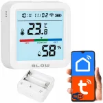 Temperatūros ir drėgmės jutiklis THERMO-HIGRO Tuya WiFi