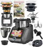 Virtuvinis robotas MONSIEUR CUISINE SMART, 1200W, WiFi, antracito spalvos