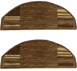 Laiptų kilimėliai ADAGIO, 67x24+3 cm, neslystantys, mediniams laiptams