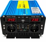 Įtampos keitiklis 24V, 2500/5000W, 60 Hz, su nuotoliniu valdymu, LVYUAN