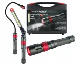 3 viename daugiafunkcis GERMINA VELA žibintuvėlis su nuimama USB galvute ir magnetu