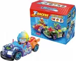 Žaislinė ma&scaron;inėlė ir vairuotojas T-Racers Magicbox Mix & Race VI serija