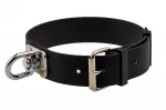 Antkaklis &scaron;unims 4wild BioThane, juodas, 30 mm, 38-44 cm