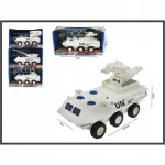 Žaislinis karinis automobilis 20 cm su &scaron;viesomis 9998-47/48/49 Hipo