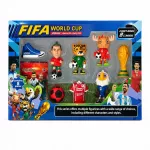 FIFA World Cup 2026 kolekcinės figūrėlės, 8 vnt. + 8 futbolo kortelės