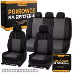 Automobilio sėdynių užvalkalai, komplektas priekinėms ir galinėms sėdynėms