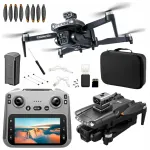 Dronas su 8K kamera, WiFi, 5G, GPS, C0, valdomas nuotoliniu pultu, veikimo atstumas 3000 m