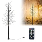 Dekoratyvinis medis su 210 LED, 120 cm, vidaus ir lauko erdvėms